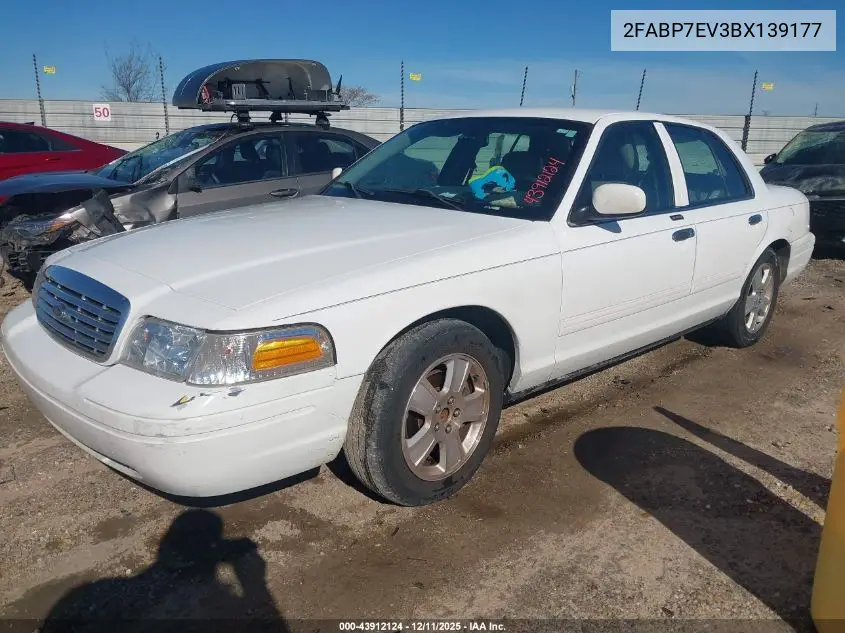 2FABP7EV3BX139177 2011 Ford Crown Victoria Lx