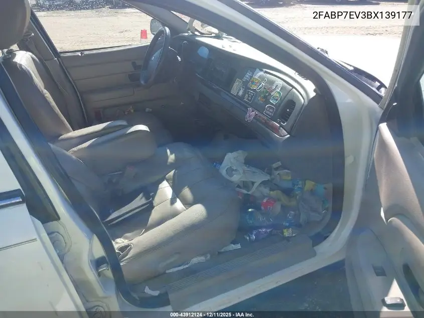 2FABP7EV3BX139177 2011 Ford Crown Victoria Lx