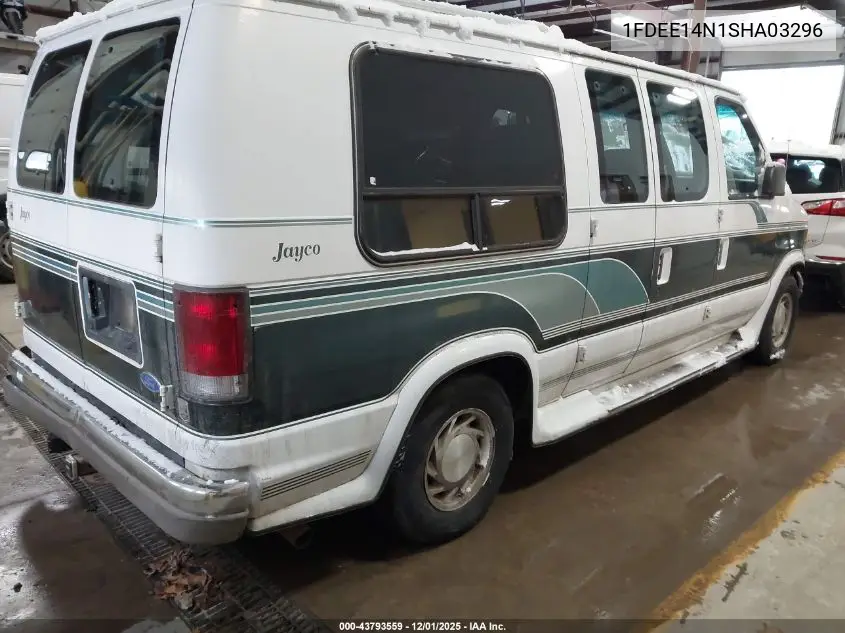 1FDEE14N1SHA03296 1995 Ford Econoline E150 Van