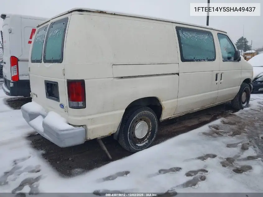 1FTEE14Y5SHA49437 1995 Ford Econoline E150 Van