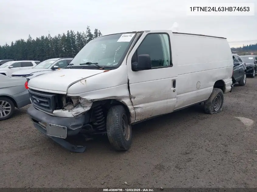 1FTNE24L63HB74653 2003 Ford E-250 Commercial/Recreational