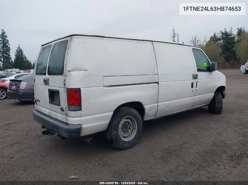 1FTNE24L63HB74653 2003 Ford E-250 Commercial/Recreational