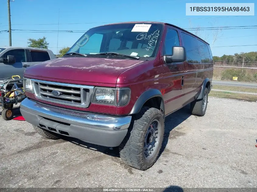1FBSS31S95HA98463 2005 Ford E-350 Super Duty Xl/Xlt