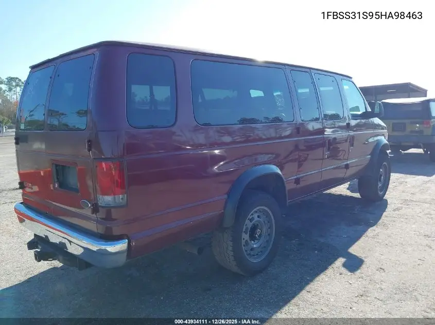 1FBSS31S95HA98463 2005 Ford E-350 Super Duty Xl/Xlt