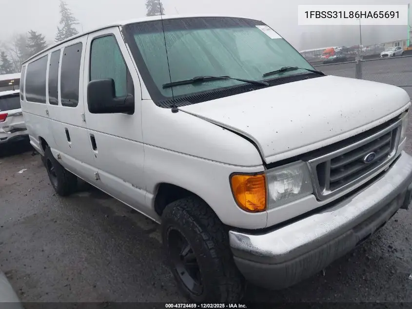 1FBSS31L86HA65691 2006 Ford E-350 Super Duty Xl/Xlt