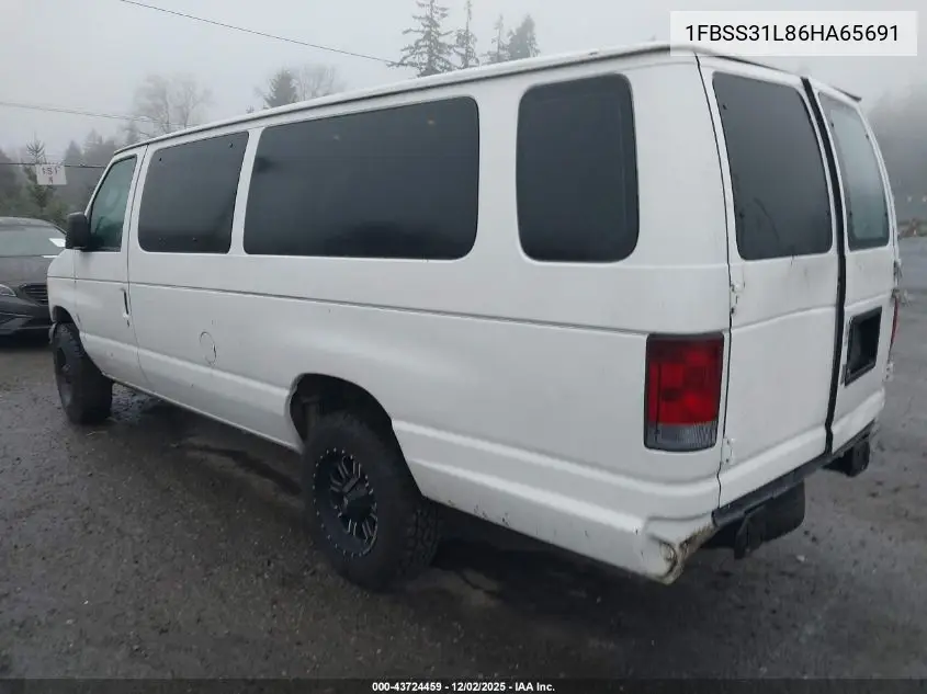 1FBSS31L86HA65691 2006 Ford E-350 Super Duty Xl/Xlt