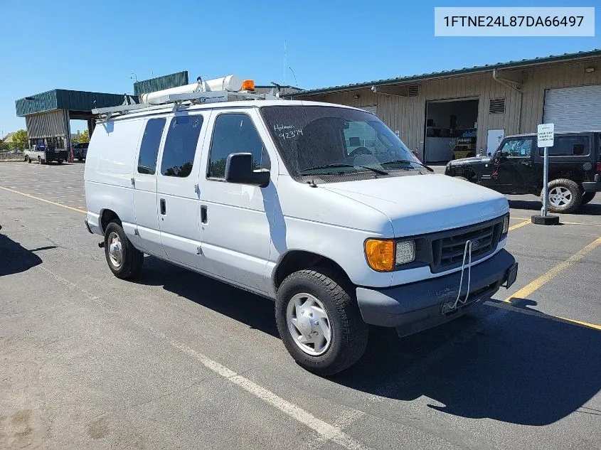 2007 Ford E-250 Commercial/Recreational VIN: 1FTNE24L87DA66497 Lot: 40295118