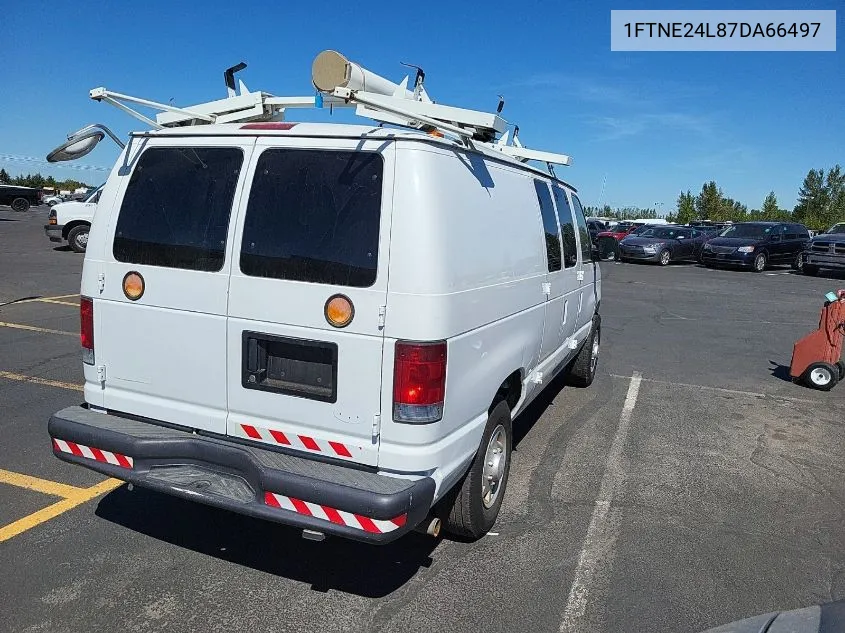 2007 Ford E-250 Commercial/Recreational VIN: 1FTNE24L87DA66497 Lot: 40295118