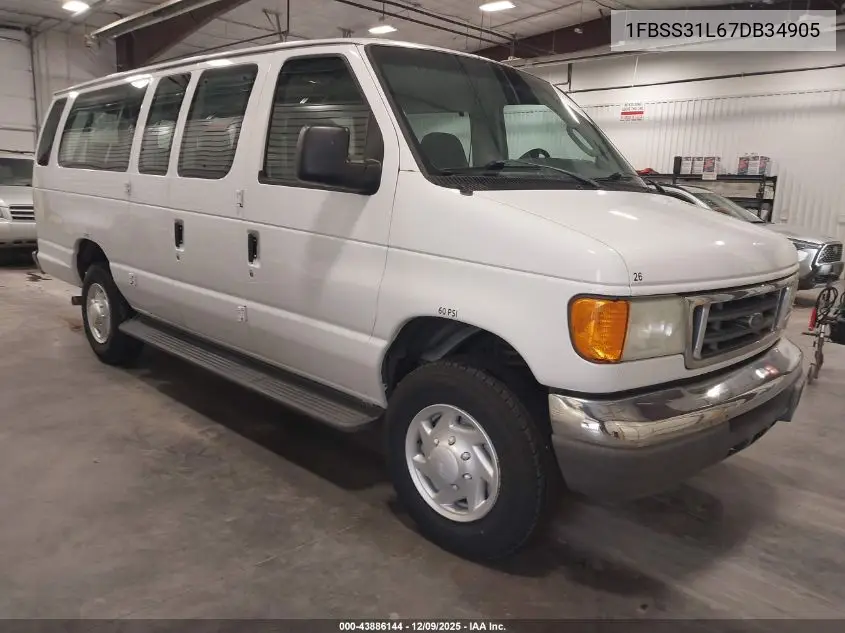 1FBSS31L67DB34905 2007 Ford E-350 Super Duty Xl/Xlt