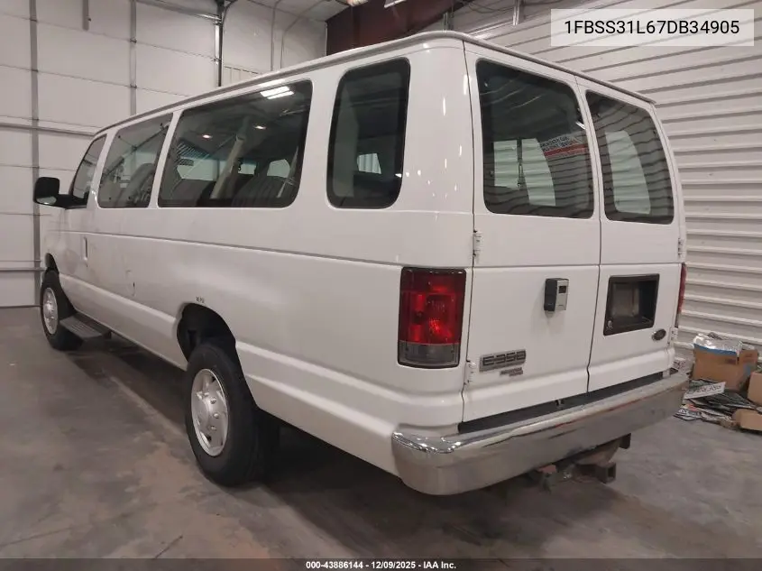 1FBSS31L67DB34905 2007 Ford E-350 Super Duty Xl/Xlt