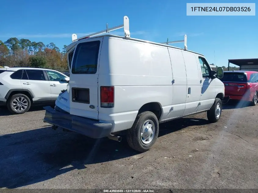 1FTNE24L07DB03526 2007 Ford E-250 Commercial/Recreational
