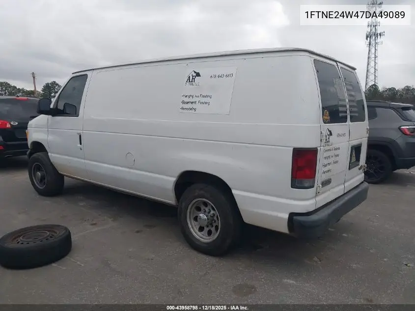1FTNE24W47DA49089 2007 Ford E-250 Commercial/Recreational