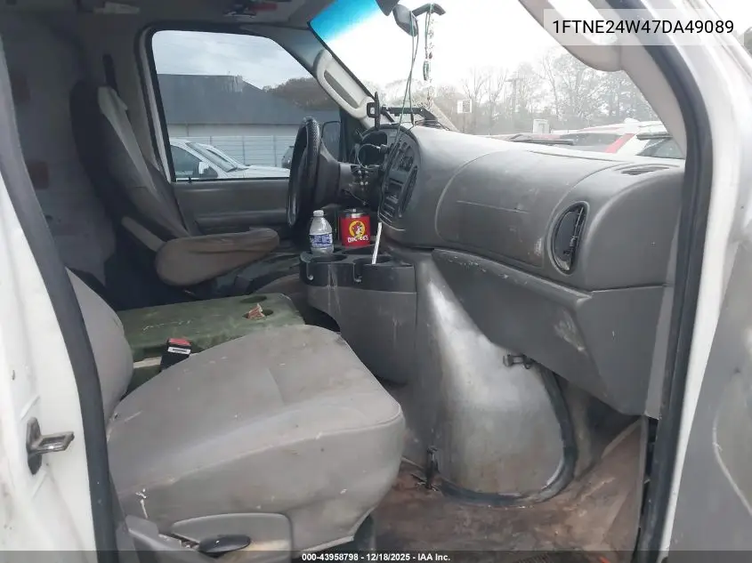 1FTNE24W47DA49089 2007 Ford E-250 Commercial/Recreational