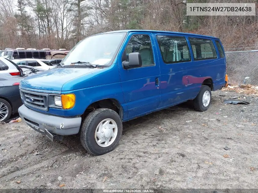 1FTNS24W27DB24638 2007 Ford E-250 Commercial/Recreational