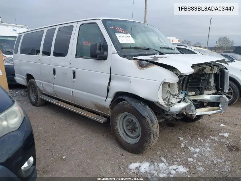1FBSS3BL8ADA03447 2010 Ford E-350 Super Duty Xlt