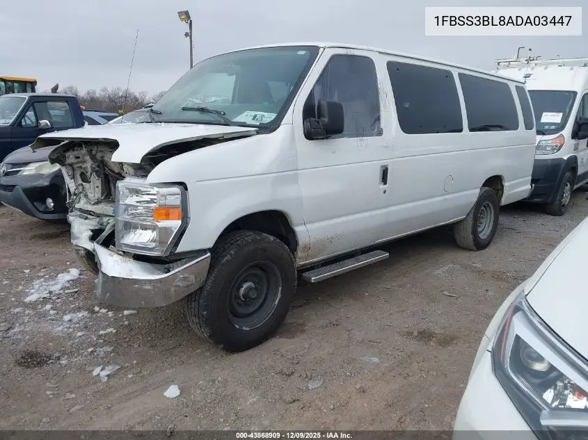 1FBSS3BL8ADA03447 2010 Ford E-350 Super Duty Xlt
