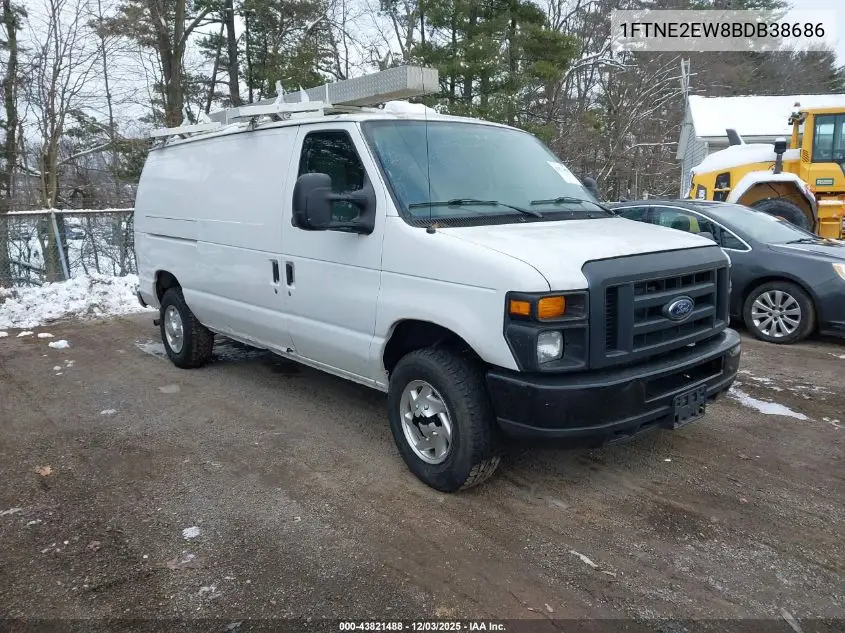 1FTNE2EW8BDB38686 2011 Ford E-250 Commercial