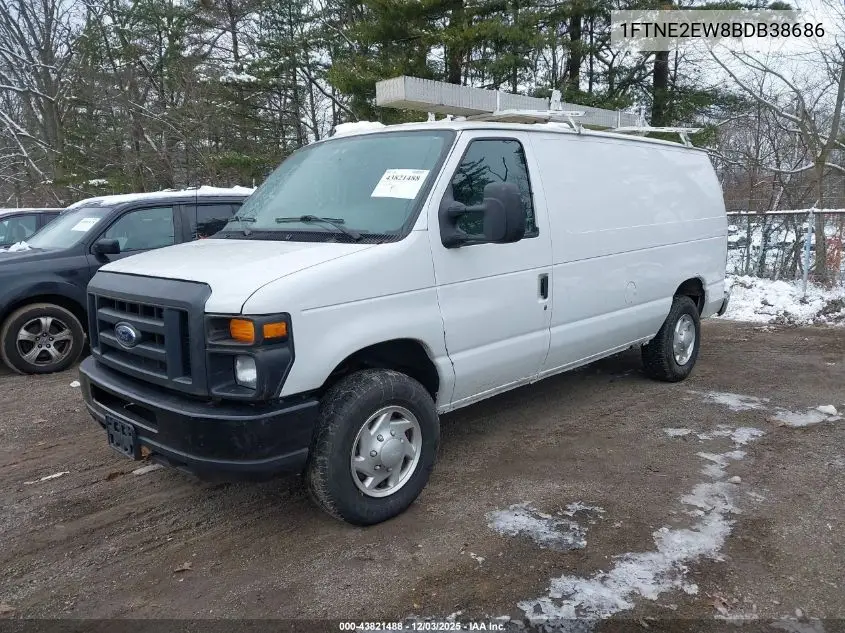 1FTNE2EW8BDB38686 2011 Ford E-250 Commercial