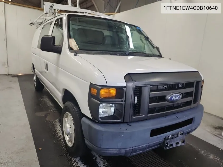 1FTNE1EW4CDB10640 2012 Ford Econoline E150 Van