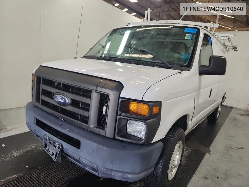 1FTNE1EW4CDB10640 2012 Ford Econoline E150 Van