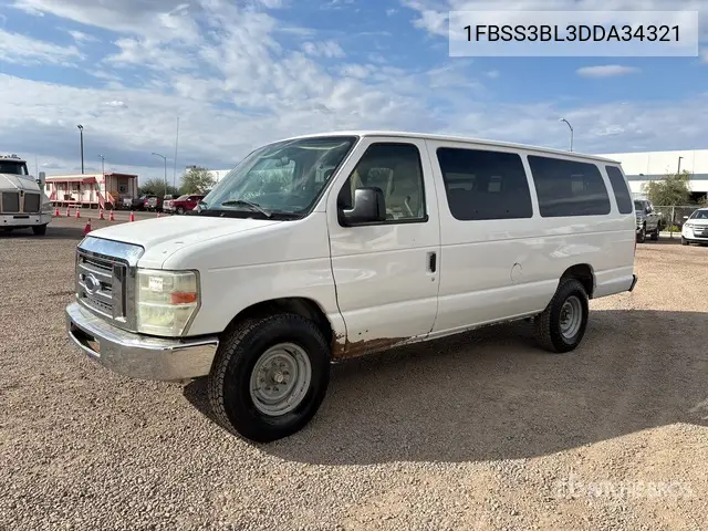 1FBSS3BL3DDA34321 2013 Ford E-350 2013 Ford E-350 10 Passenger Van