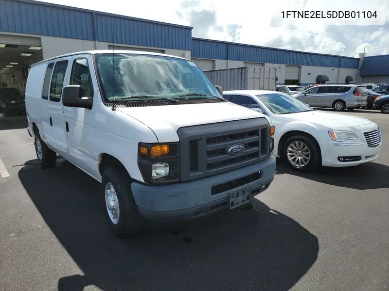 2013 Ford Econoline E250 Van VIN: 1FTNE2EL5DDB01104 Lot: 40296076