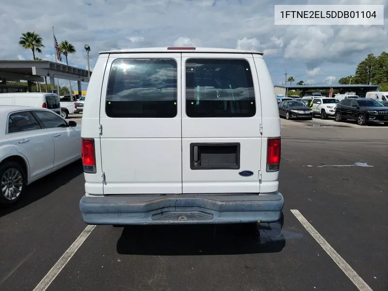 2013 Ford Econoline E250 Van VIN: 1FTNE2EL5DDB01104 Lot: 40296076