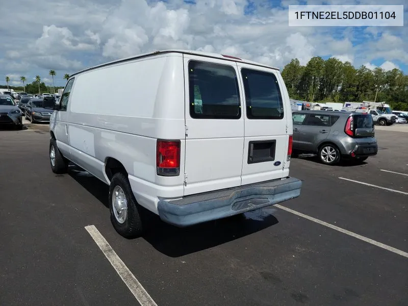 2013 Ford Econoline E250 Van VIN: 1FTNE2EL5DDB01104 Lot: 40296076