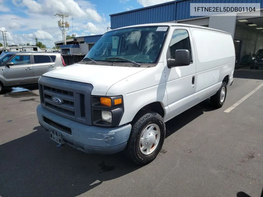 2013 Ford Econoline E250 Van VIN: 1FTNE2EL5DDB01104 Lot: 40296076