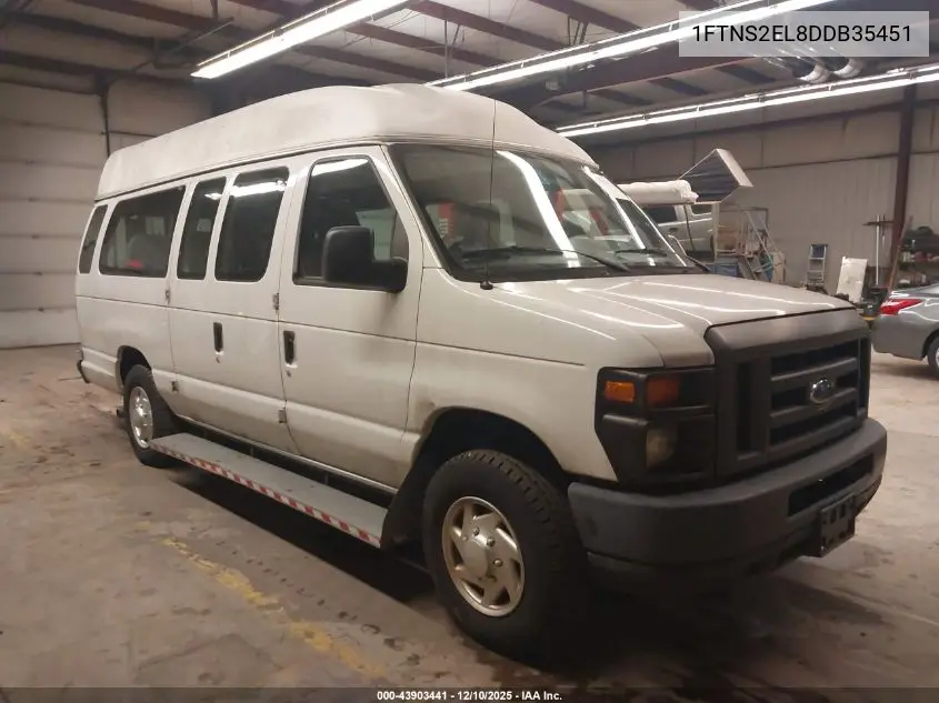 1FTNS2EL8DDB35451 2013 Ford E-250 Commercial