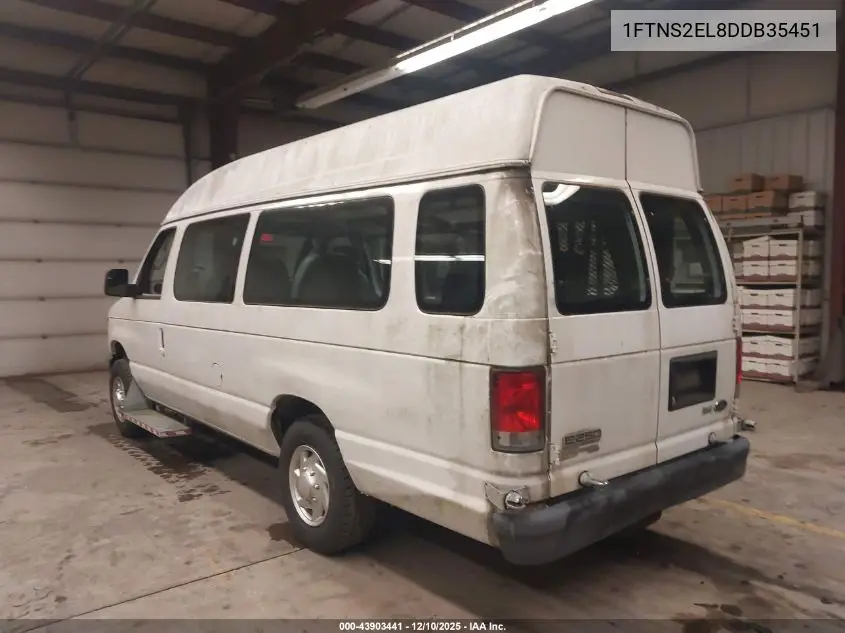 1FTNS2EL8DDB35451 2013 Ford E-250 Commercial