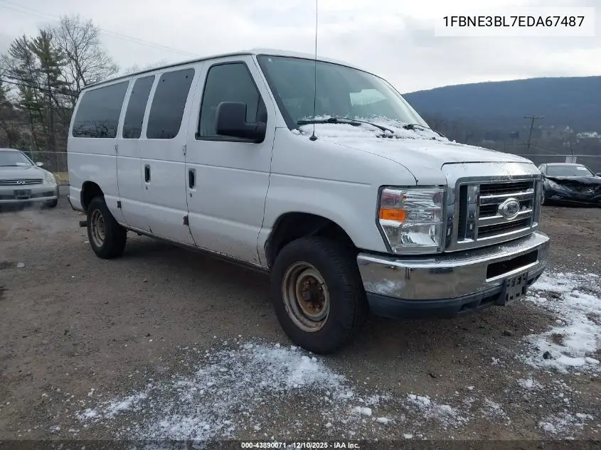 1FBNE3BL7EDA67487 2014 Ford E-350 Super Duty Xlt