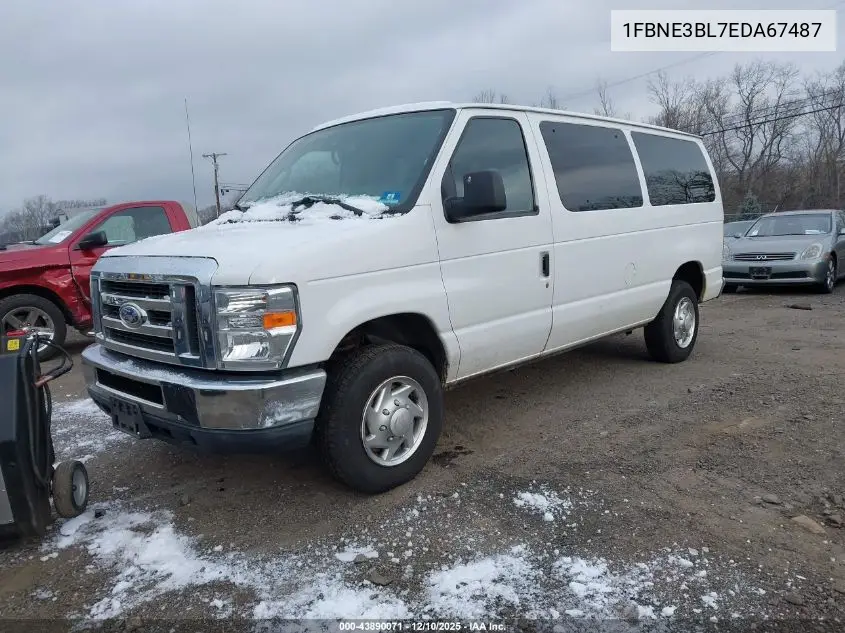 1FBNE3BL7EDA67487 2014 Ford E-350 Super Duty Xlt