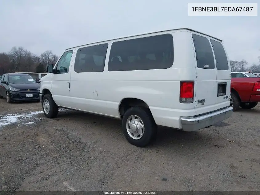 1FBNE3BL7EDA67487 2014 Ford E-350 Super Duty Xlt