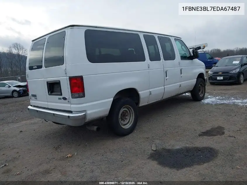 1FBNE3BL7EDA67487 2014 Ford E-350 Super Duty Xlt
