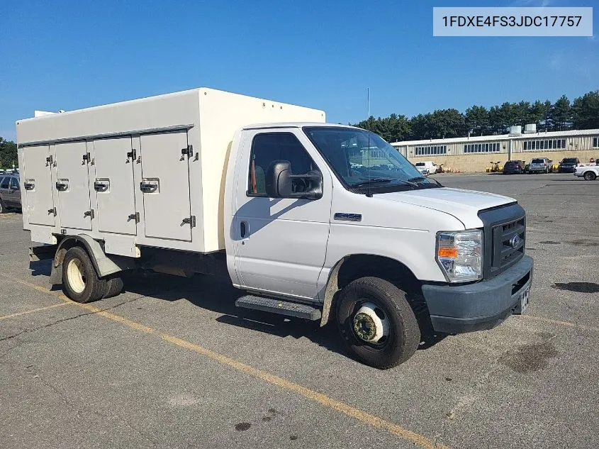 1FDXE4FS3JDC17757 2018 Ford Econoline E450 Super Duty Cutwy Van