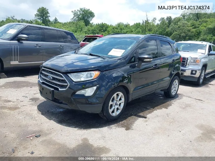 MAJ3P1TE4JC174374 2018 Ford Ecosport Se