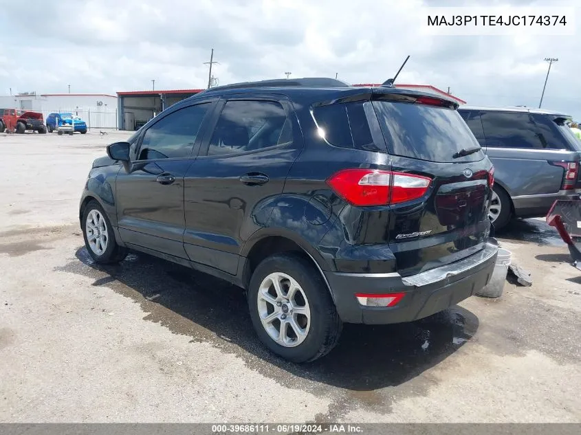 MAJ3P1TE4JC174374 2018 Ford Ecosport Se