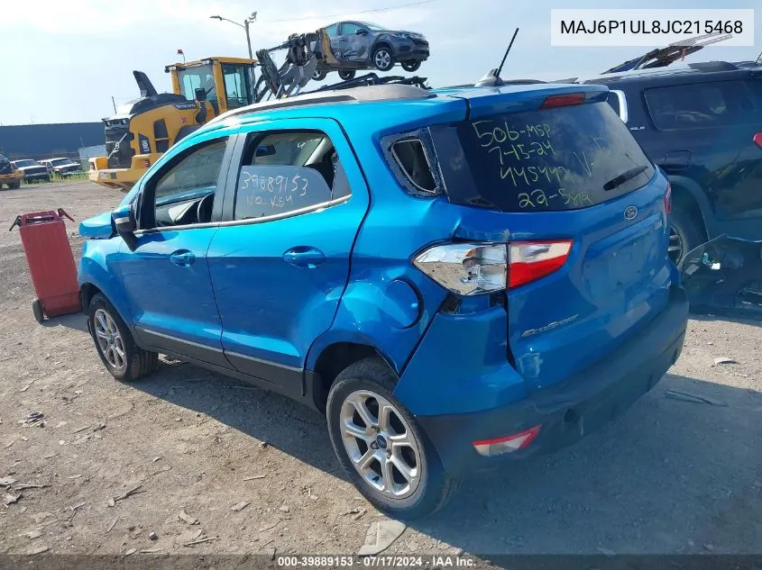 MAJ6P1UL8JC215468 2018 Ford Ecosport Se