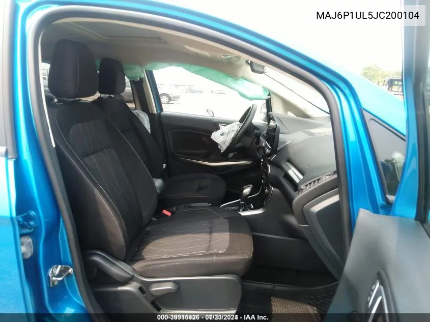 MAJ6P1UL5JC200104 2018 Ford Ecosport Se