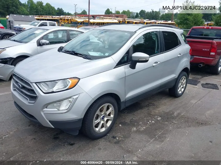 MAJ6P1UL4JC229724 2018 Ford Ecosport Se