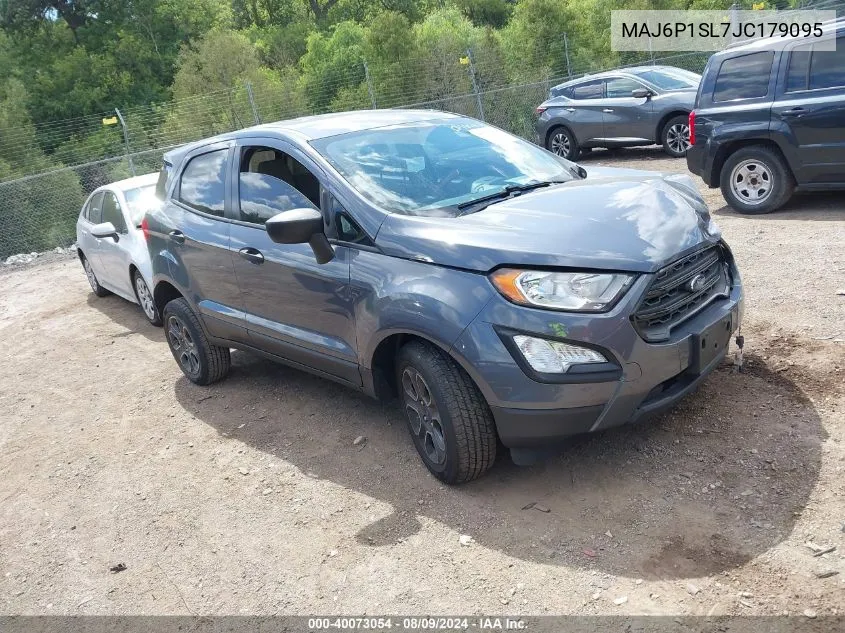 MAJ6P1SL7JC179095 2018 Ford Ecosport S