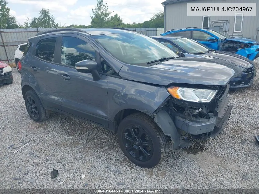 MAJ6P1UL4JC204967 2018 Ford Ecosport Se