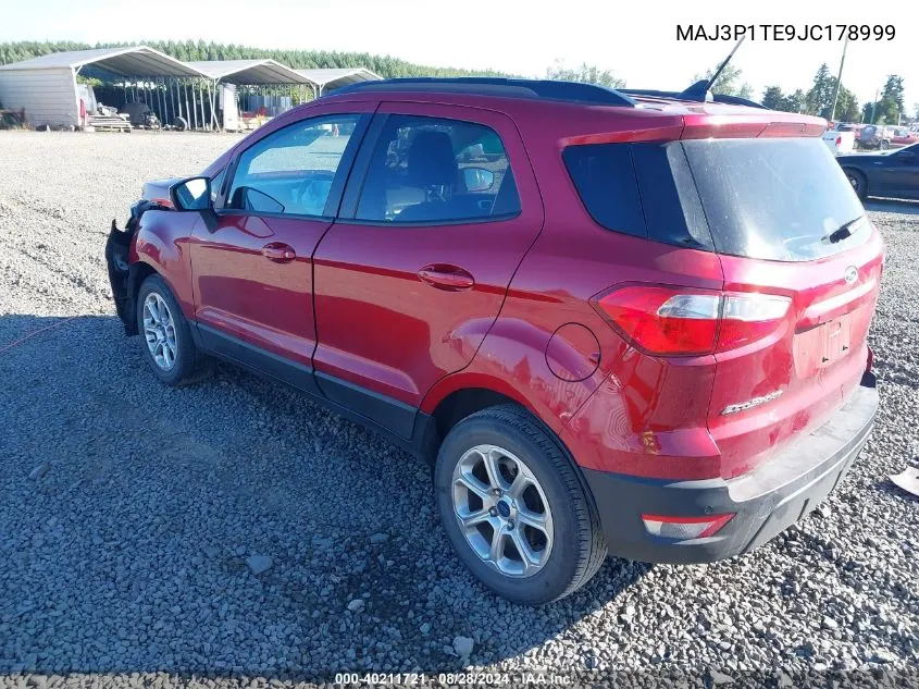 MAJ3P1TE9JC178999 2018 Ford Ecosport Se