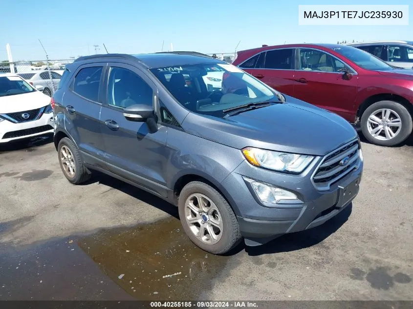 MAJ3P1TE7JC235930 2018 Ford Ecosport Se