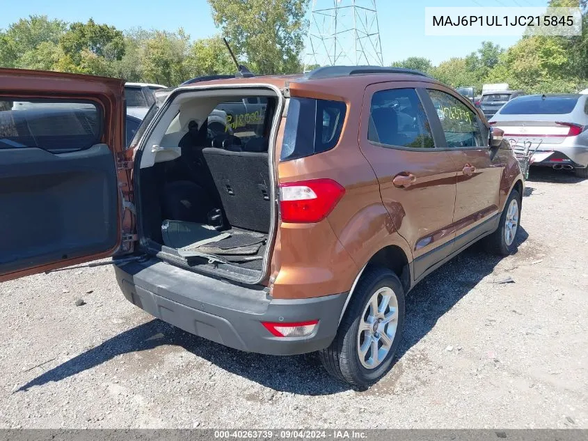 MAJ6P1UL1JC215845 2018 Ford Ecosport Se