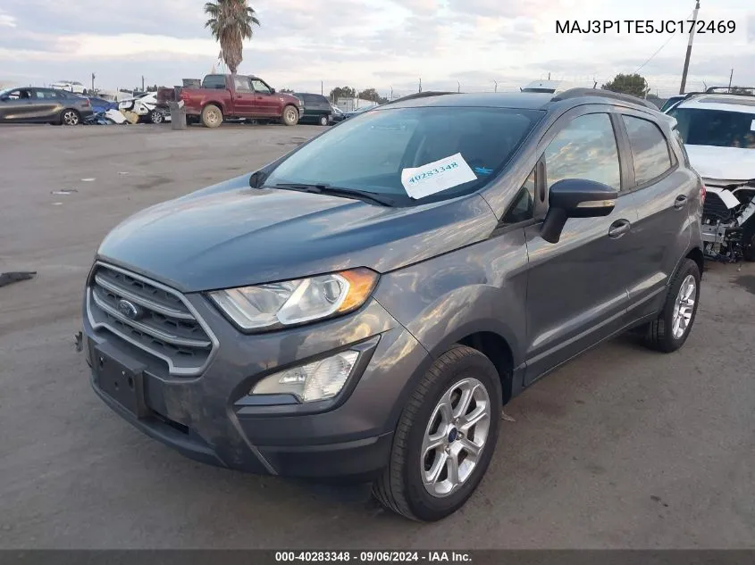 MAJ3P1TE5JC172469 2018 Ford Ecosport Se