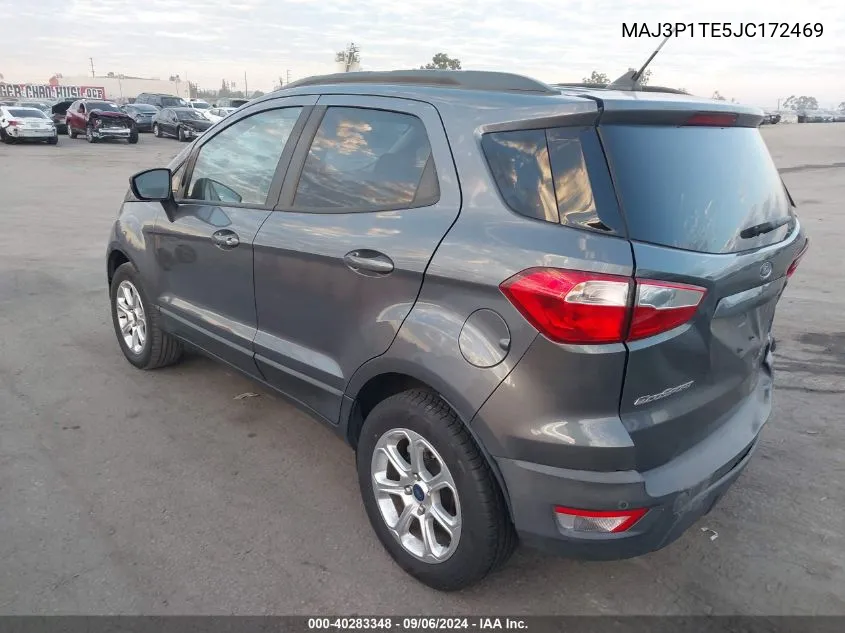 MAJ3P1TE5JC172469 2018 Ford Ecosport Se