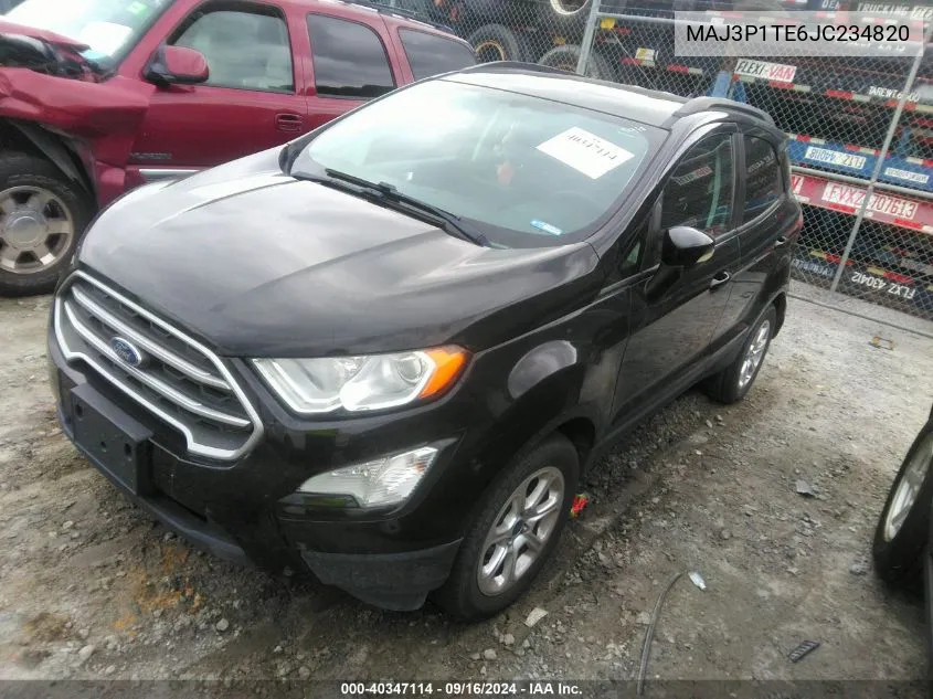 MAJ3P1TE6JC234820 2018 Ford Ecosport Se