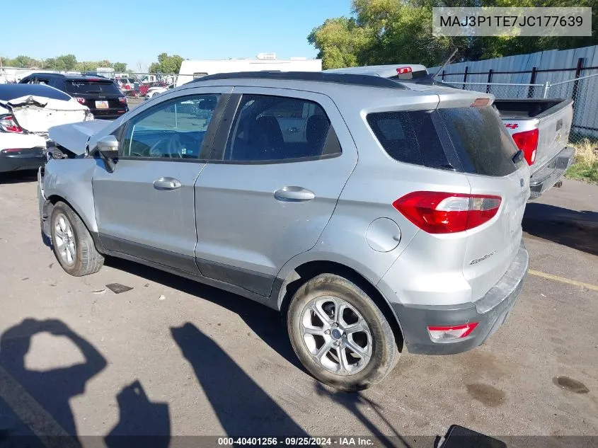 MAJ3P1TE7JC177639 2018 Ford Ecosport Se